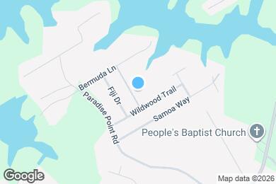 Map image of the property - 6567 Tahiti Way