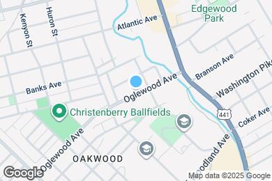 Map image of the property - 1039 Oglewood Ave