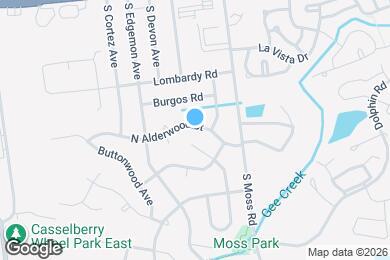 Map image of the property - 119 N Alderwood St