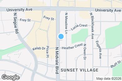 Map image of the property - 513 N Midvale Blvd