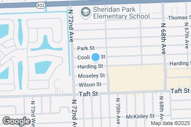 Map image of the property - 7101 Harding St