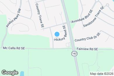 Map image of the property - 2126 Hickory Bnd SE
