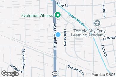 Map image of the property - 5032 Rosemead Blvd