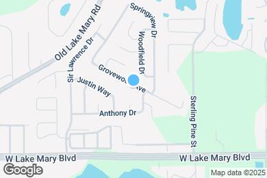 Map image of the property - 107 Grovewood Ave