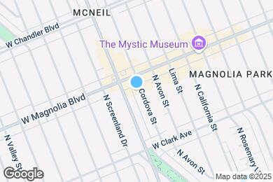 Map image of the property - 925 N Cordova St