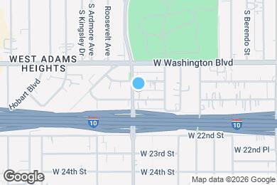 Map image of the property - 1885 1/2 W 20th St