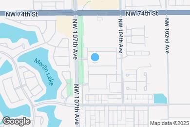 Map image of the property - 10545 NW 69th Ter