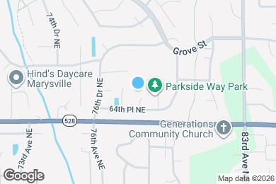 Map image of the property - 6412 77th Dr NE