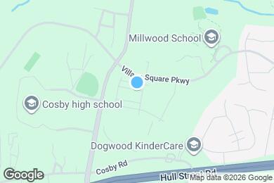 Map image of the property - 15321 Sunray Aly