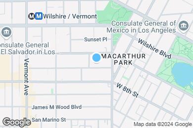 Map image of the property - Zephyr Koreatown