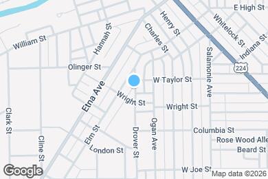 Map image of the property - 818 Drover St