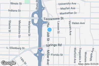 Map image of the property - 812 Humboldt St