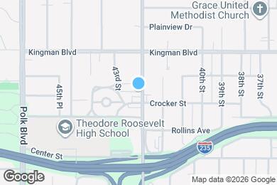 Map image of the property - 936 42nd St