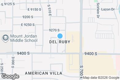 Map image of the property - 9323 S Jean Dr