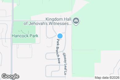 Map image of the property - 3235 Park Branch Ave