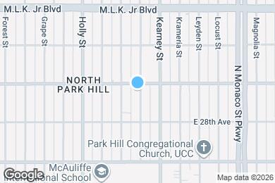 Map image of the property - 2873 Jasmine St