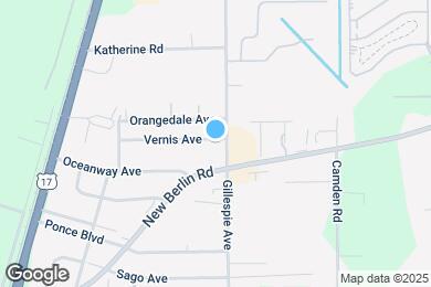 Map image of the property - 260 Vernis Ave