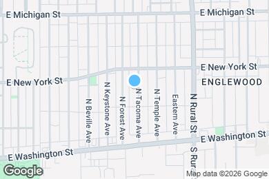 Map image of the property - 228 N Tacoma Ave