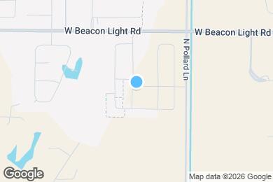 Map image of the property - 9451 W Sunchaser St