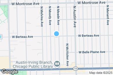 Map image of the property - 4158 N Meade Ave