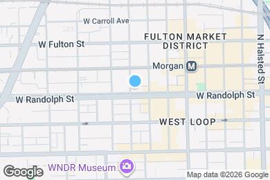Map image of the property - 1120 W Randolph St