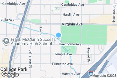 Map image of the property - 3567 Adams St