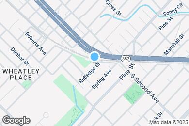 Map image of the property - 3323 Rutledge St