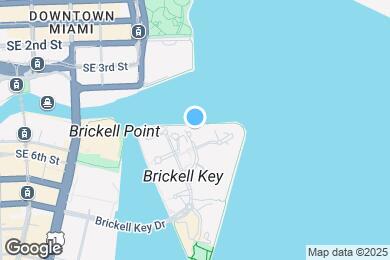 Map image of the property - 888 Brickell Key Dr