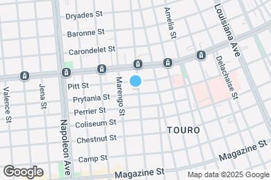 Map image of the property - 4007 Prytania St