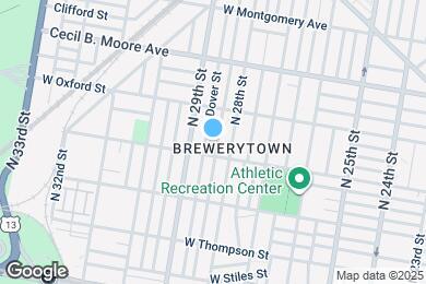 Map image of the property - 1512 N Newkirk St