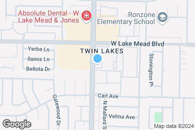 Map image of the property - Silver Palms Apartments