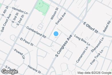 Map image of the property - The Oaks Apartments