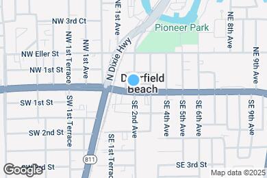 Map image of the property - 49 NE 2nd Ave