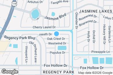 Map image of the property - 7317 Oak Crest Dr