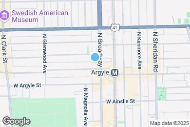 Map image of the property - 5050 N Broadway