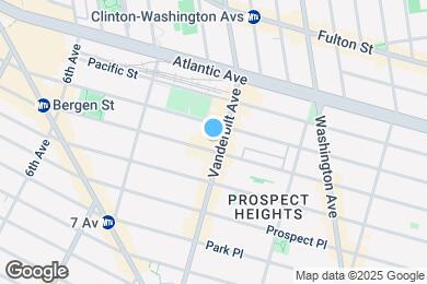Map image of the property - 566 Vanderbilt Ave