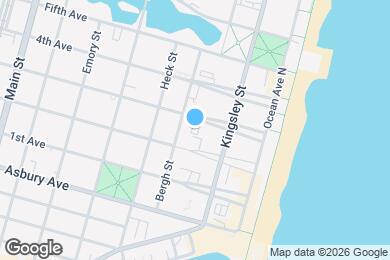 Map image of the property - 212 3rd Ave
