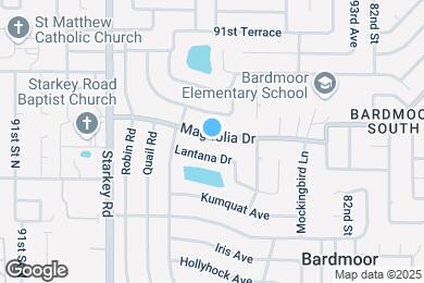Map image of the property - 8628 Magnolia Dr