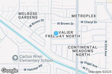 Map image of the property - 3628 W Ironwood Dr