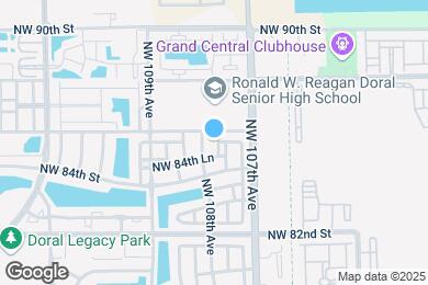 Map image of the property - 8526 NW 107th Psge