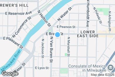 Map image of the property - 1679 N Cass St