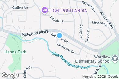 Map image of the property - 205 Glenview Cir