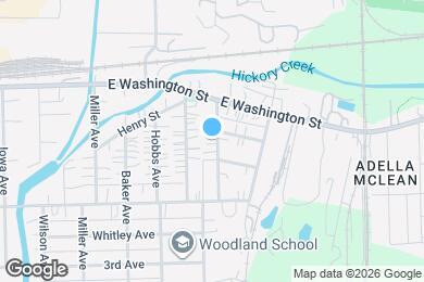 Map image of the property - 119 Arizona Ave