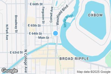 Map image of the property - 965 E 64th St