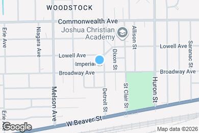 Map image of the property - 3012 Imperial St