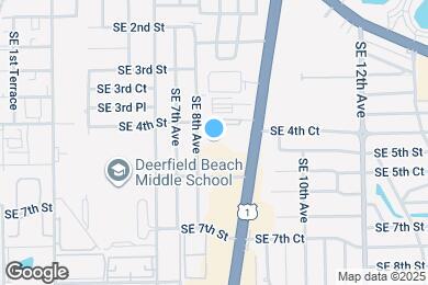 Map image of the property - 812 SE 4th Ct