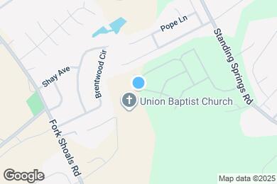 Map image of the property - 1201 Mission Hill Ln
