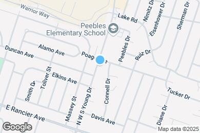 Map image of the property - 1508 N W S Young Dr