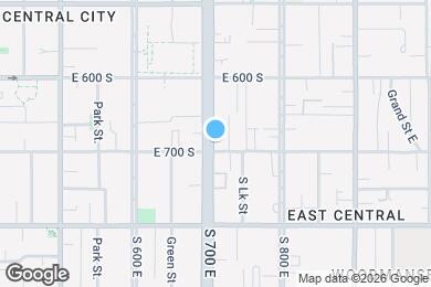 Map image of the property - 677 S 700 E