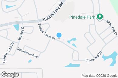 Map image of the property - 1216 Timber Trace Dr